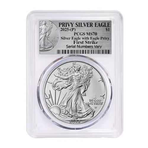 2025 Eagle Privy 1 oz Silver American Eagle